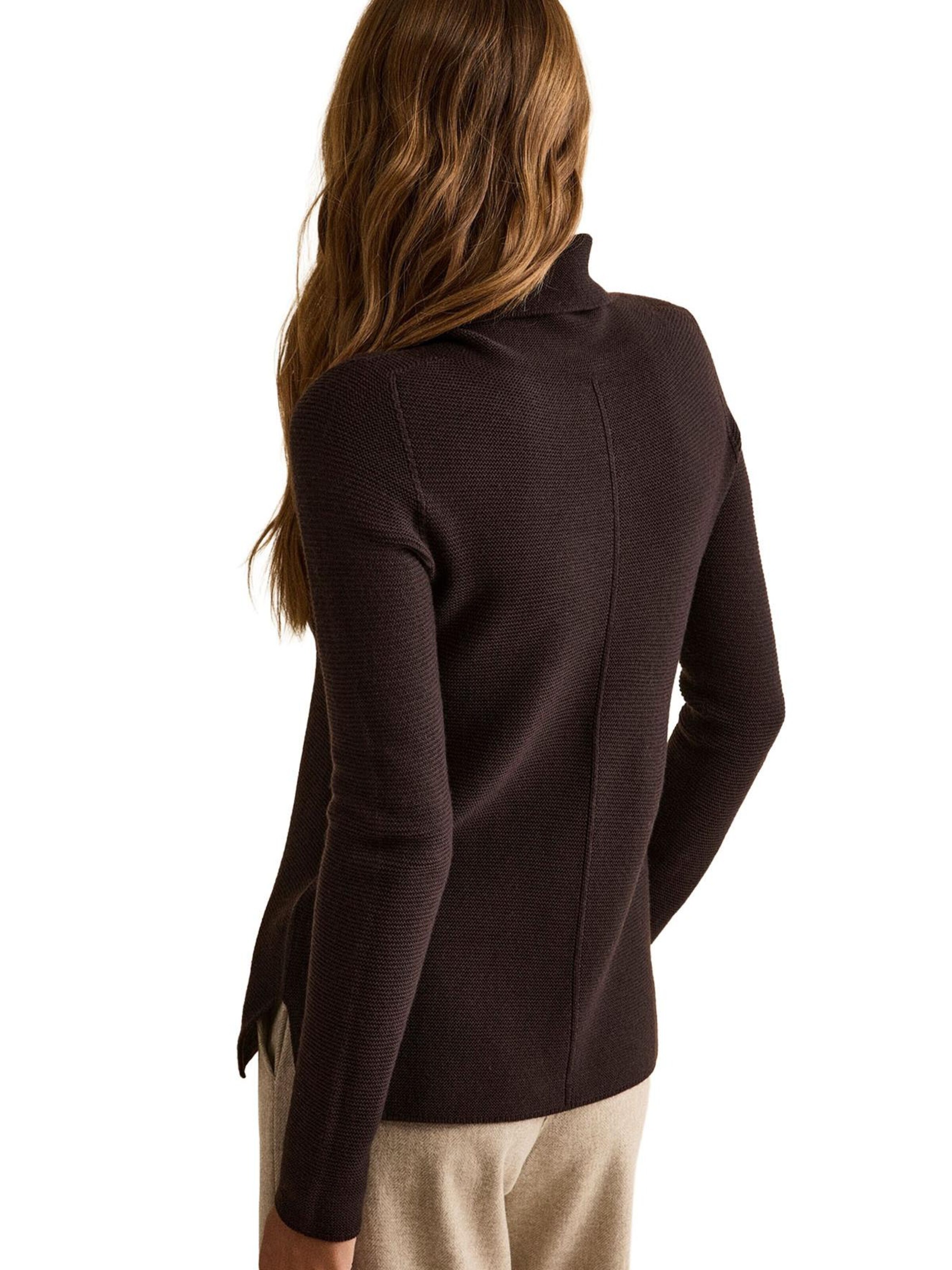 Pull-over Il Lanificio en marron