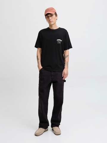 T-Shirt 'JORMEADOWS' JACK & JONES en noir