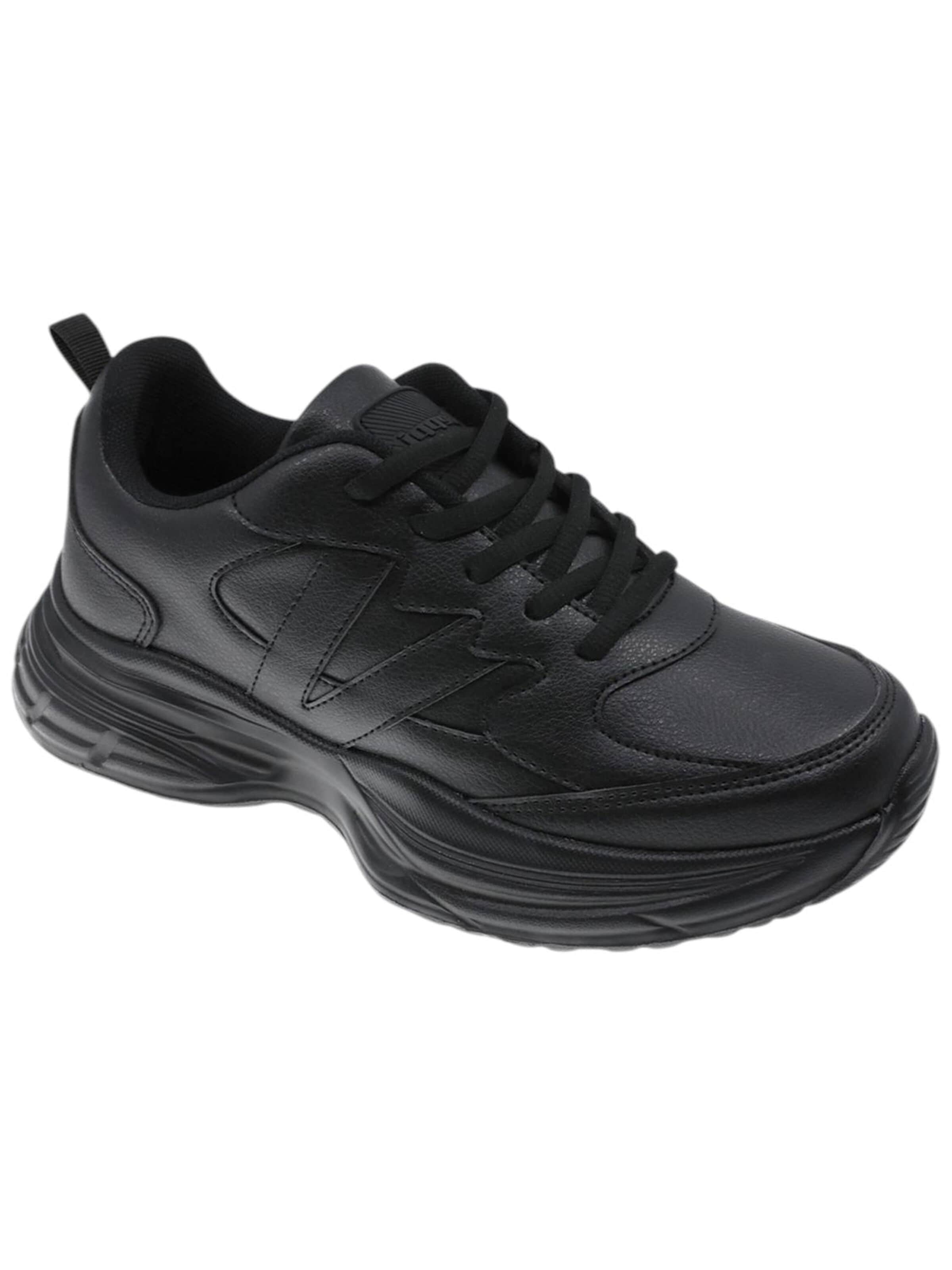 Sneaker 'Casual Sport Shoe' di Beppi in nero: frontale