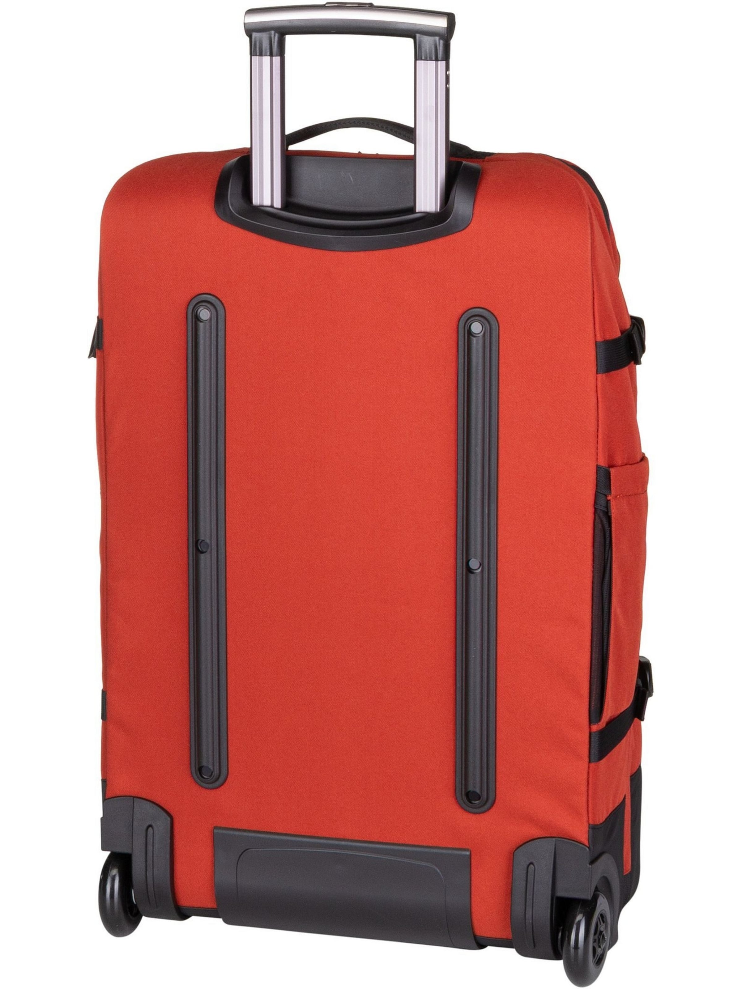 Cabaia Trolley 'Soft Suitcase Medium' in Orange