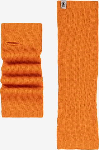 Roeckl Handwarmers 'ESSENTIALS' in Oranje: voorkant