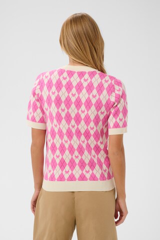 SAINT TROPEZ Pullover 'PamillaSZ SS' in Pink