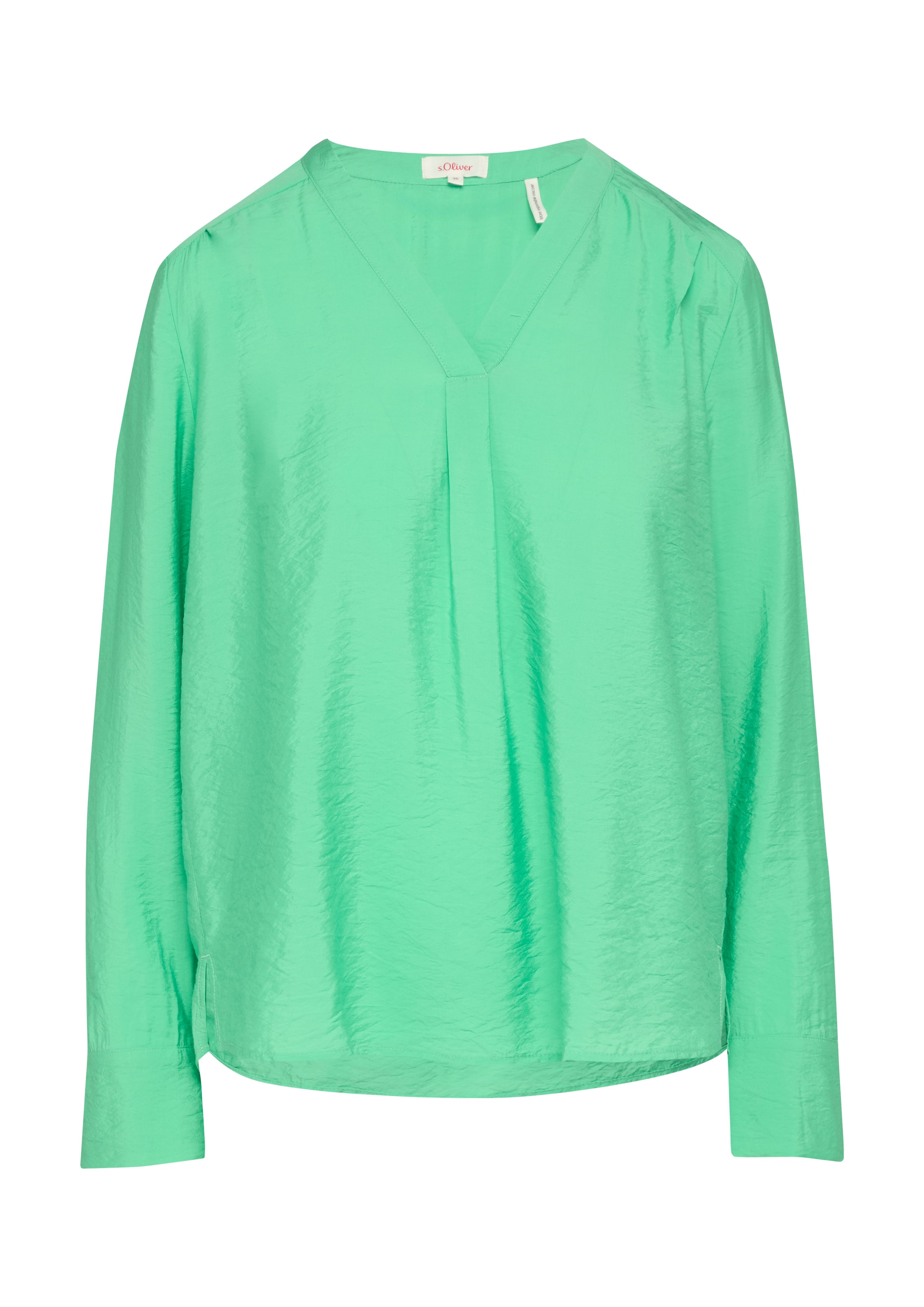 s.Oliver Bluse in Grün: Vorderseite