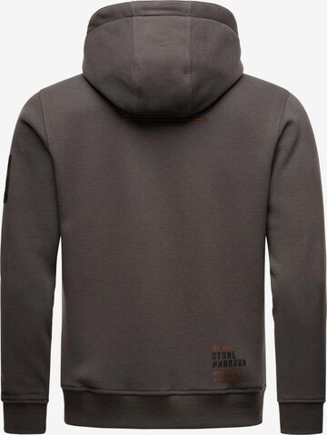 STONE HARBOUR Sweatshirt 'Ty Trey' in Grau