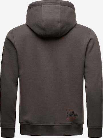 STONE HARBOUR Sweatshirt 'Ty Trey' in Grijs