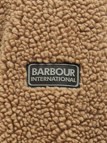 Barbour International Fleece jas 'Berber' in Beige