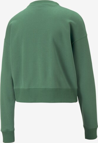 PUMA Sportief sweatshirt 'Classics' in Groen