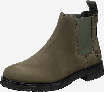 TIMBERLAND Chelsea Boots 'Hannover Hill' in Grün: front