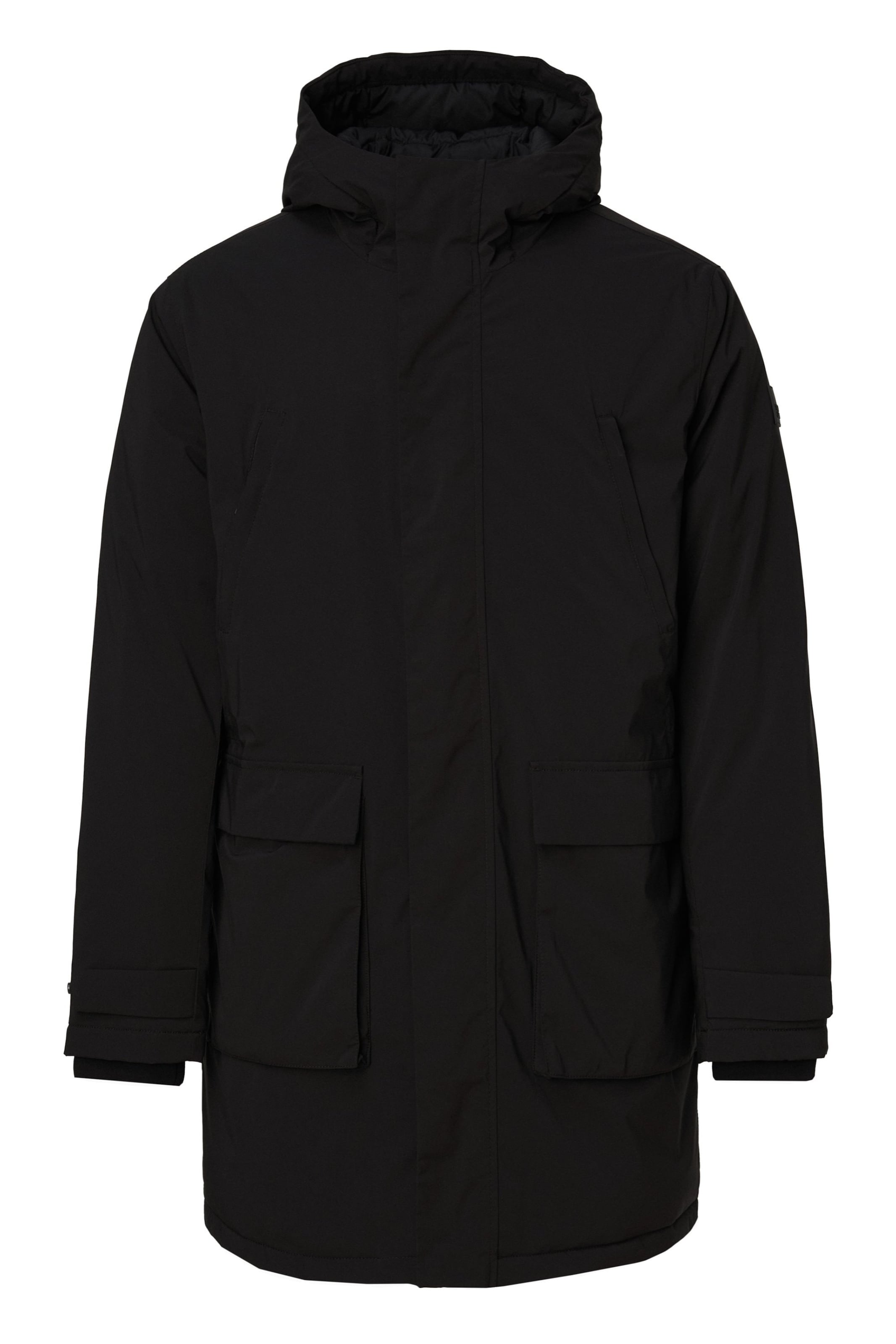 Salsa Jeans Winterjas in Zwart: voorkant