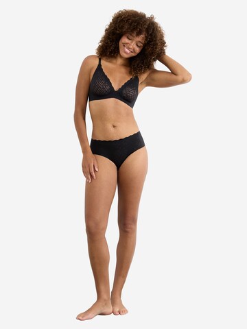 SLOGGI Push-up BH ' Blue ZERO Feel Bliss THE UP ' in Zwart