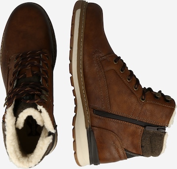 MUSTANG Lace-Up Boots in Brown