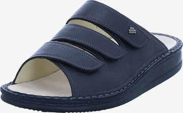 Finn Comfort Pantolette 'Korfu' in Schwarz: Vorderseite