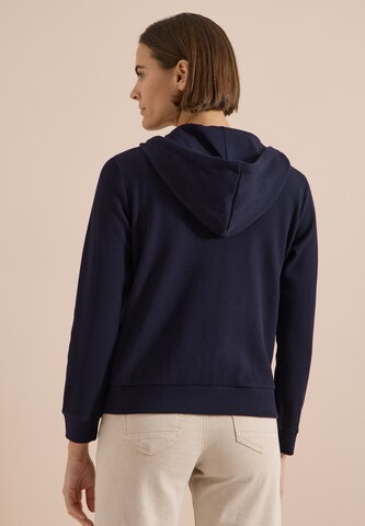 CECIL Sweatjacke in Blau
