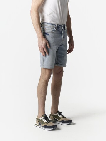 KOROSHI Regular Jeans i blå