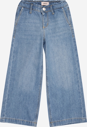 mėlyna Only Mini Plačios klešnės Džinsai 'KMGComet': priekis