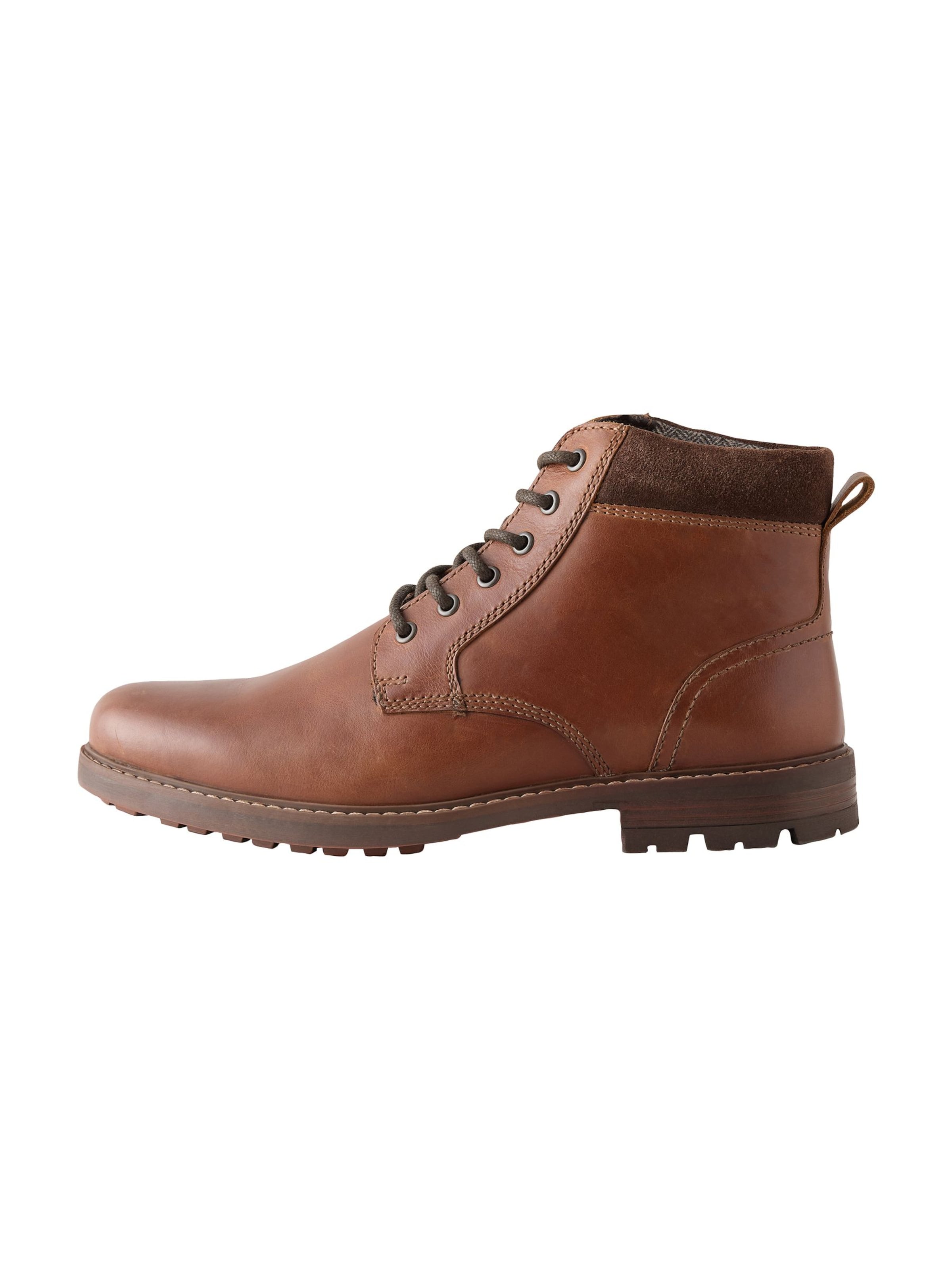 Next Veterboots in Bruin: voorkant