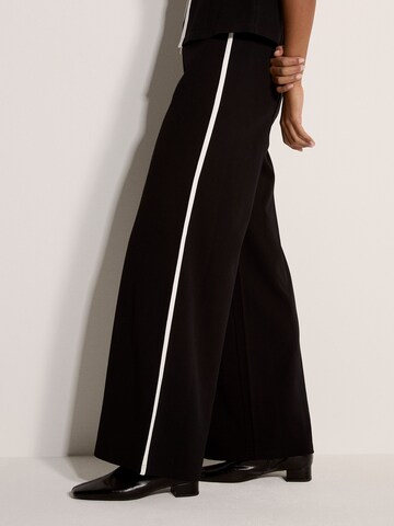 Wide Leg Pantalon ' ' Apricot en noir