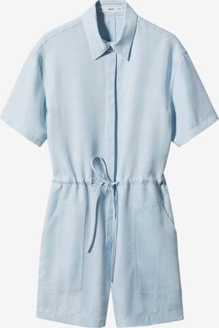 MANGO Jumpsuit 'Myko' in Blauw: voorkant