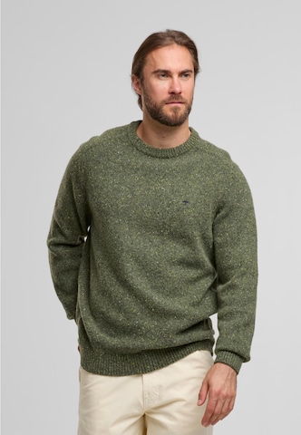 FYNCH-HATTON Pullover 'RWS' i grøn