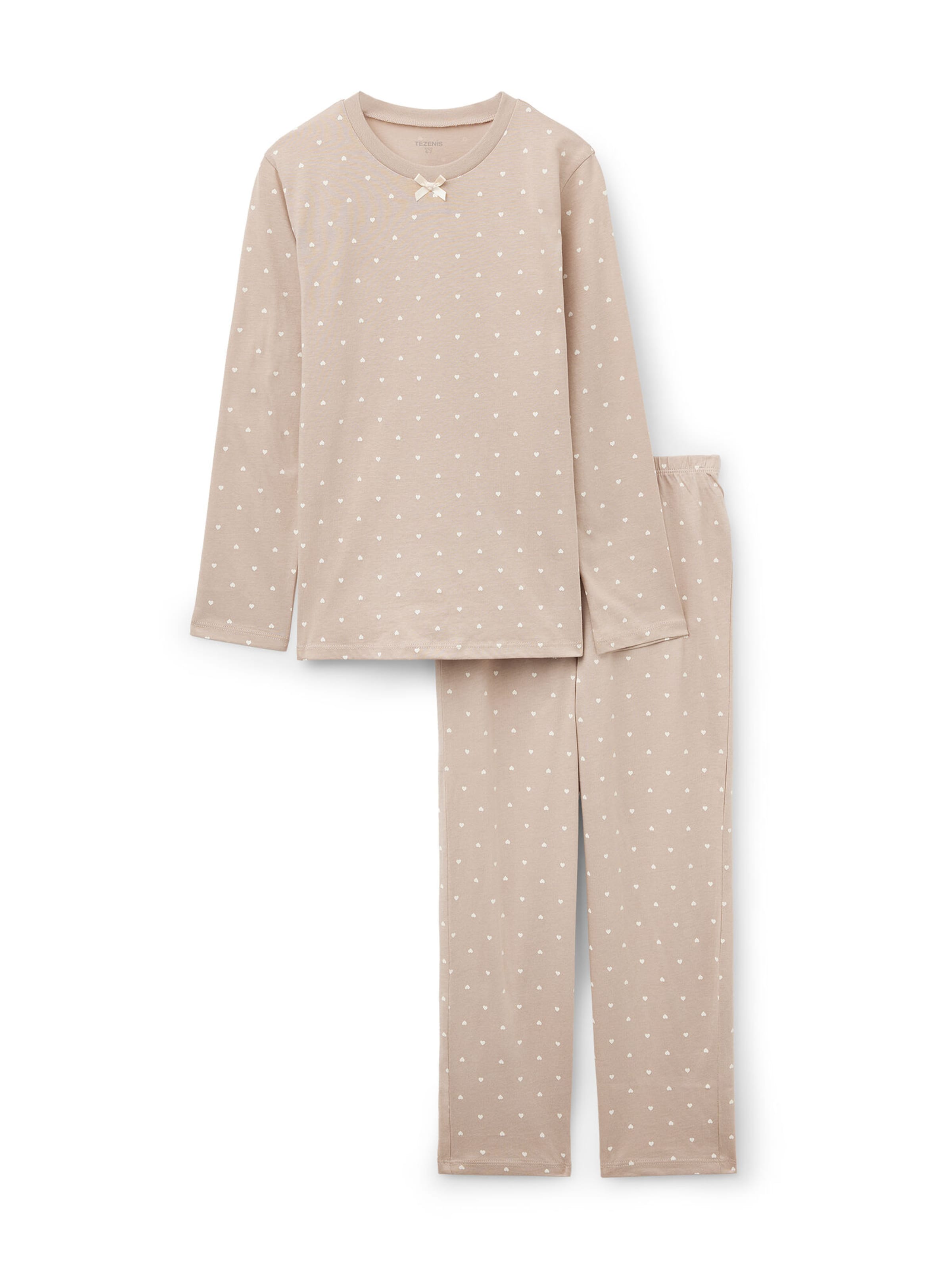 Tezenis Pajamas in Beige: front