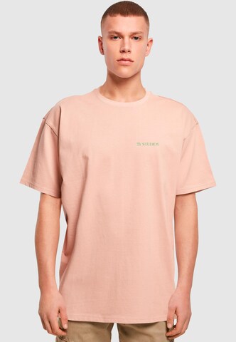 2Y Premium Shirt ' Tree of Life' in Pink: Vorderseite