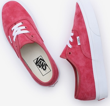 VANS - Sapatilhas baixas 'Authentic' em vermelho