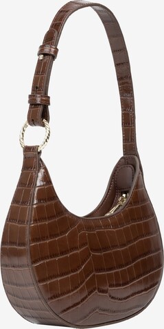 DreiMaster Klassik Shoulder Bag 'Hypate' in Brown