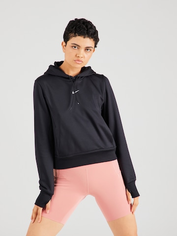 NIKESportska sweater majica 'One' - crna boja: prednji dio