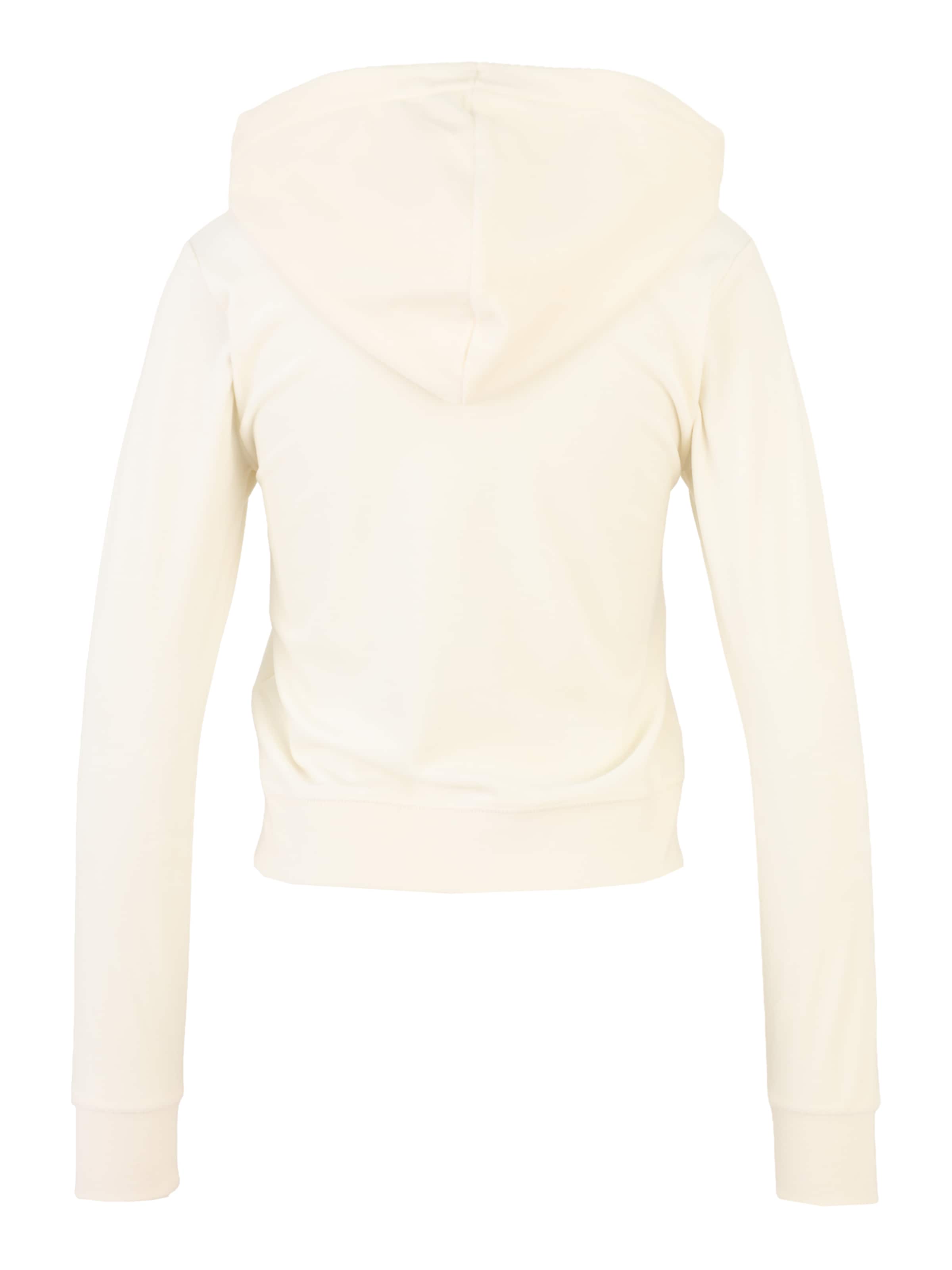 Juicy Couture Petite - Sudadera con cremallera 'ROBERTSON' en beige