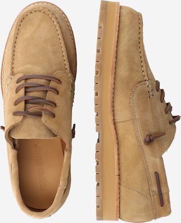 POMPEII Lace-Up Shoes 'BRISTOL' in Brown