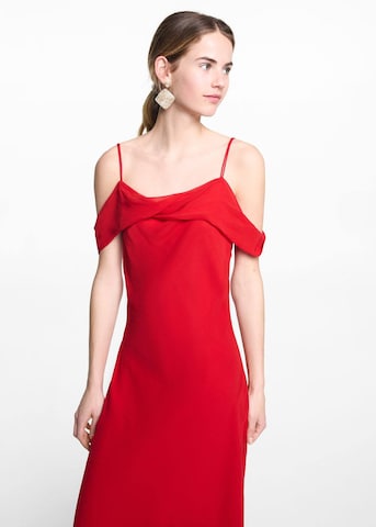 MANGO TEEN Dress 'Cuarzo' in Red