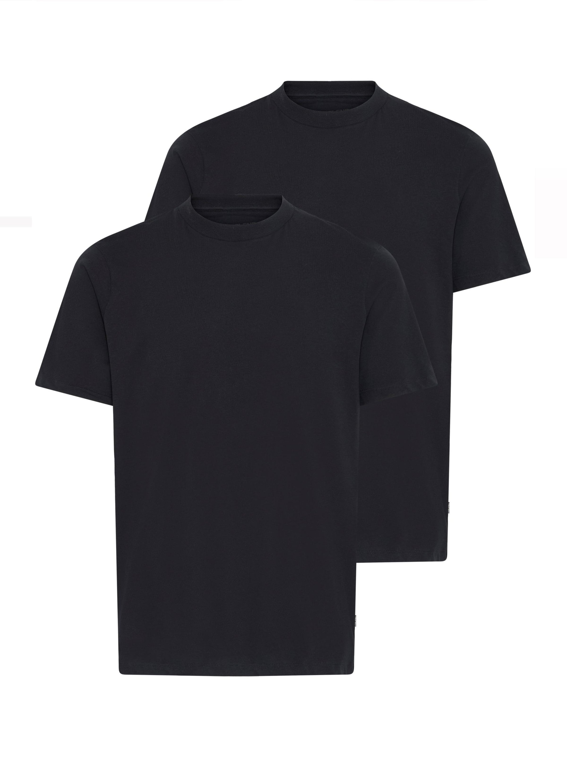 T-Shirt ' BHIVO 2 pack ' BLEND en noir : devant
