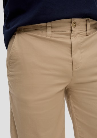 s.Oliver - regular Pantalón chino en marrón