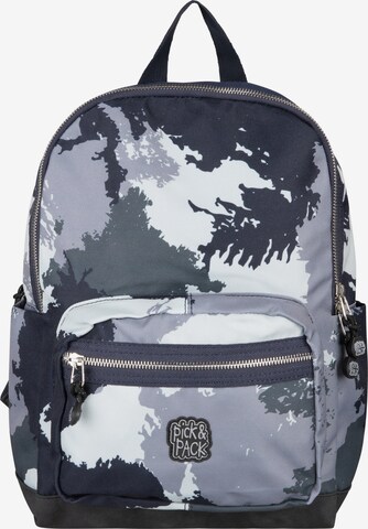 Pick & Pack Backpack in Grey: front