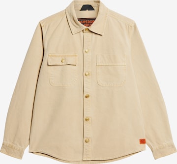 Veste mi-saison Superdry en beige : devant