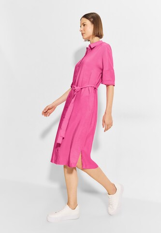 CECIL Shirt Dress 'Musselin' in Pink