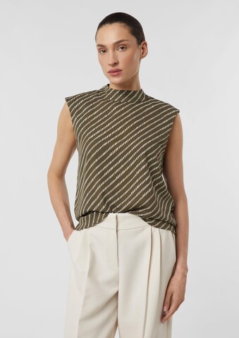 Chemisier COMMA en vert : devant