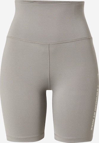 NIKE Skinny Sportovní kalhoty 'ONE' – šedá: přední strana