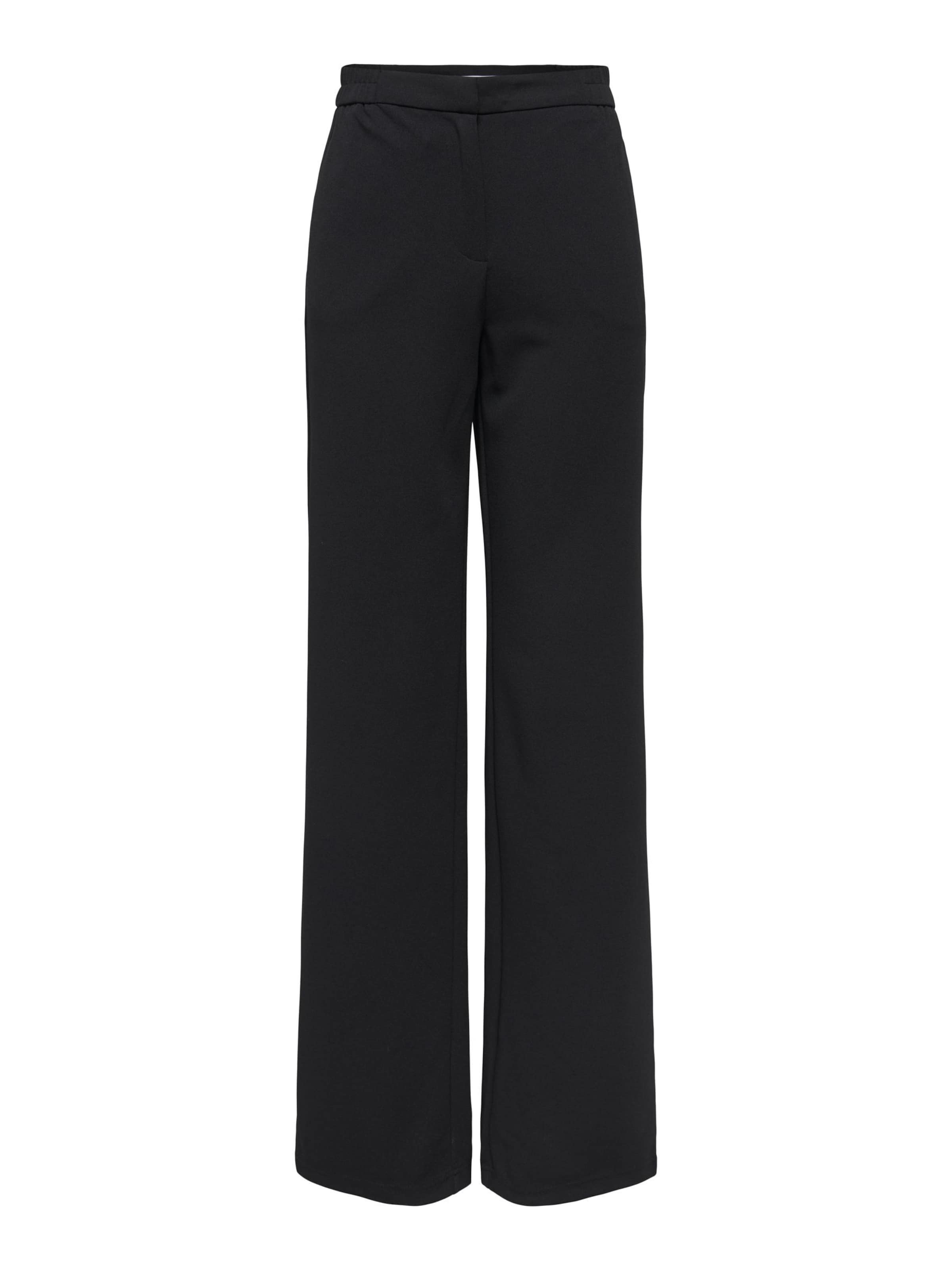 Only Tall Wide leg Broek 'ONLWilley' in Zwart: voorkant