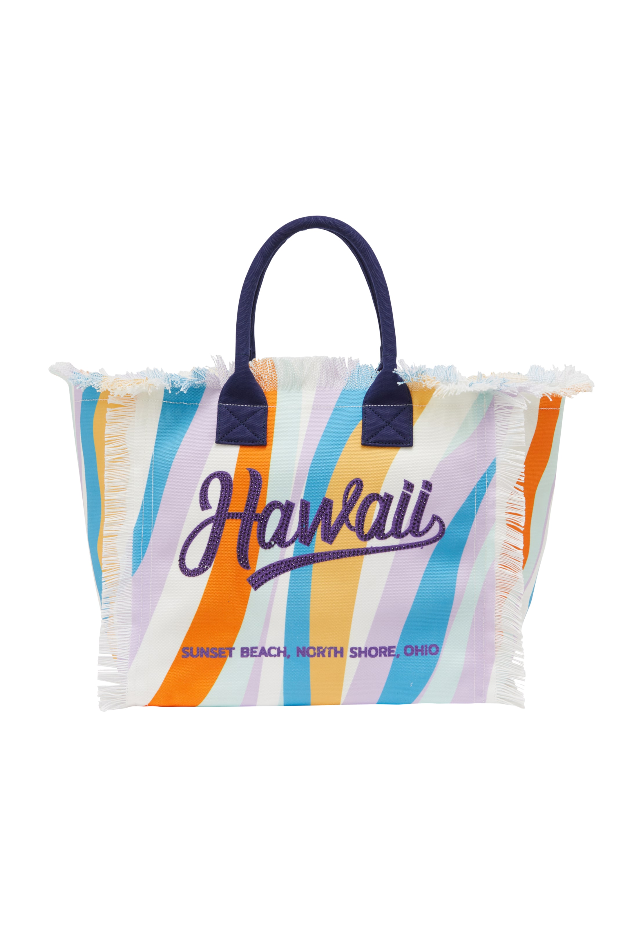 IZIA Ročna torbica | modra barva: sprednja stran