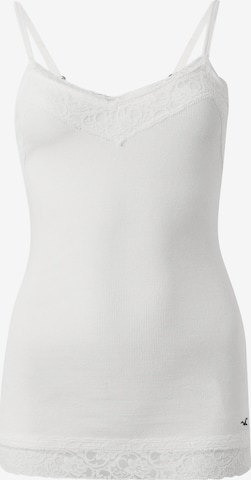 Top di HOLLISTER in bianco: frontale