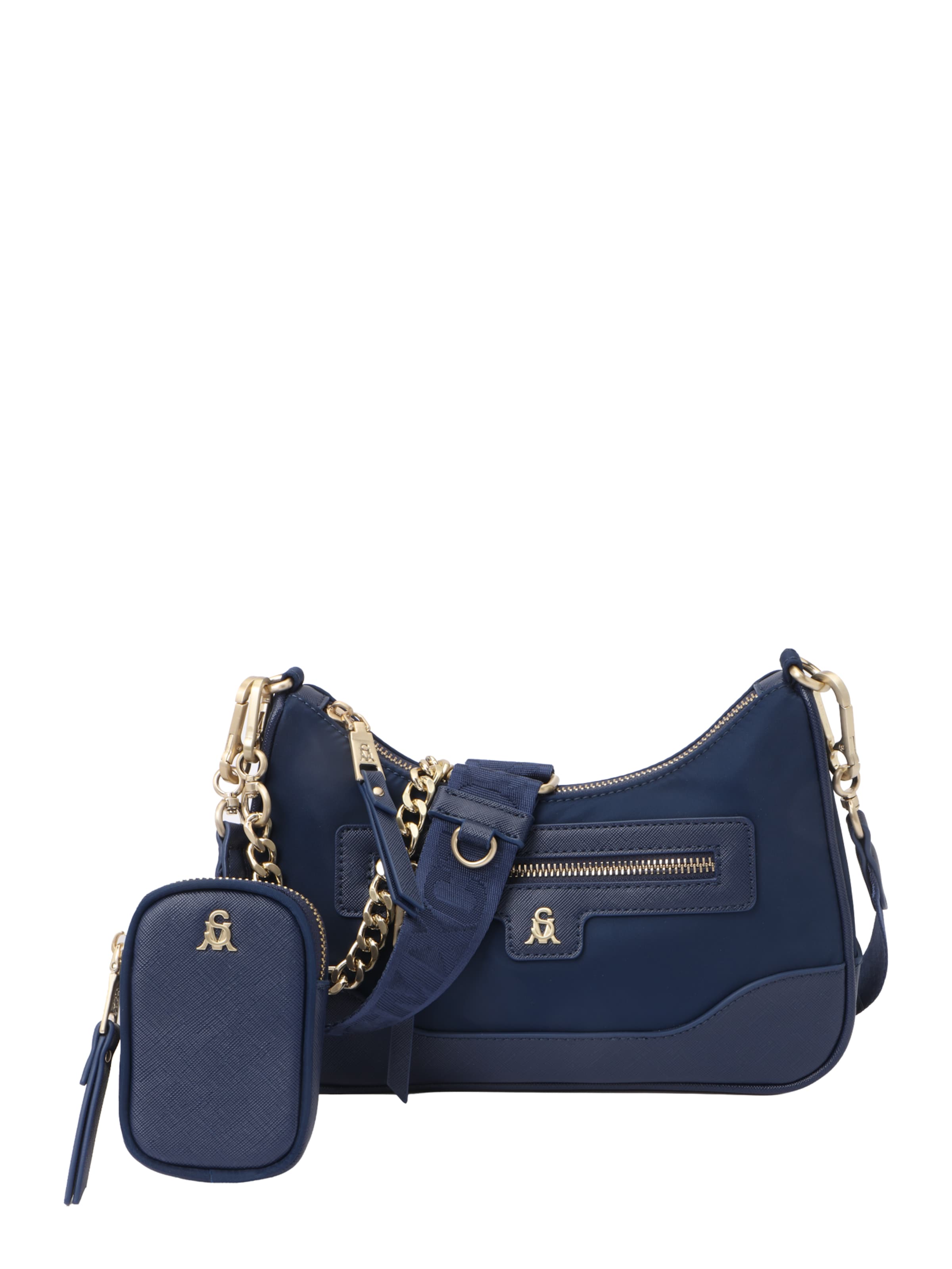 STEVE MADDEN - Mala de ombro 'Bgreed' em azul: frente