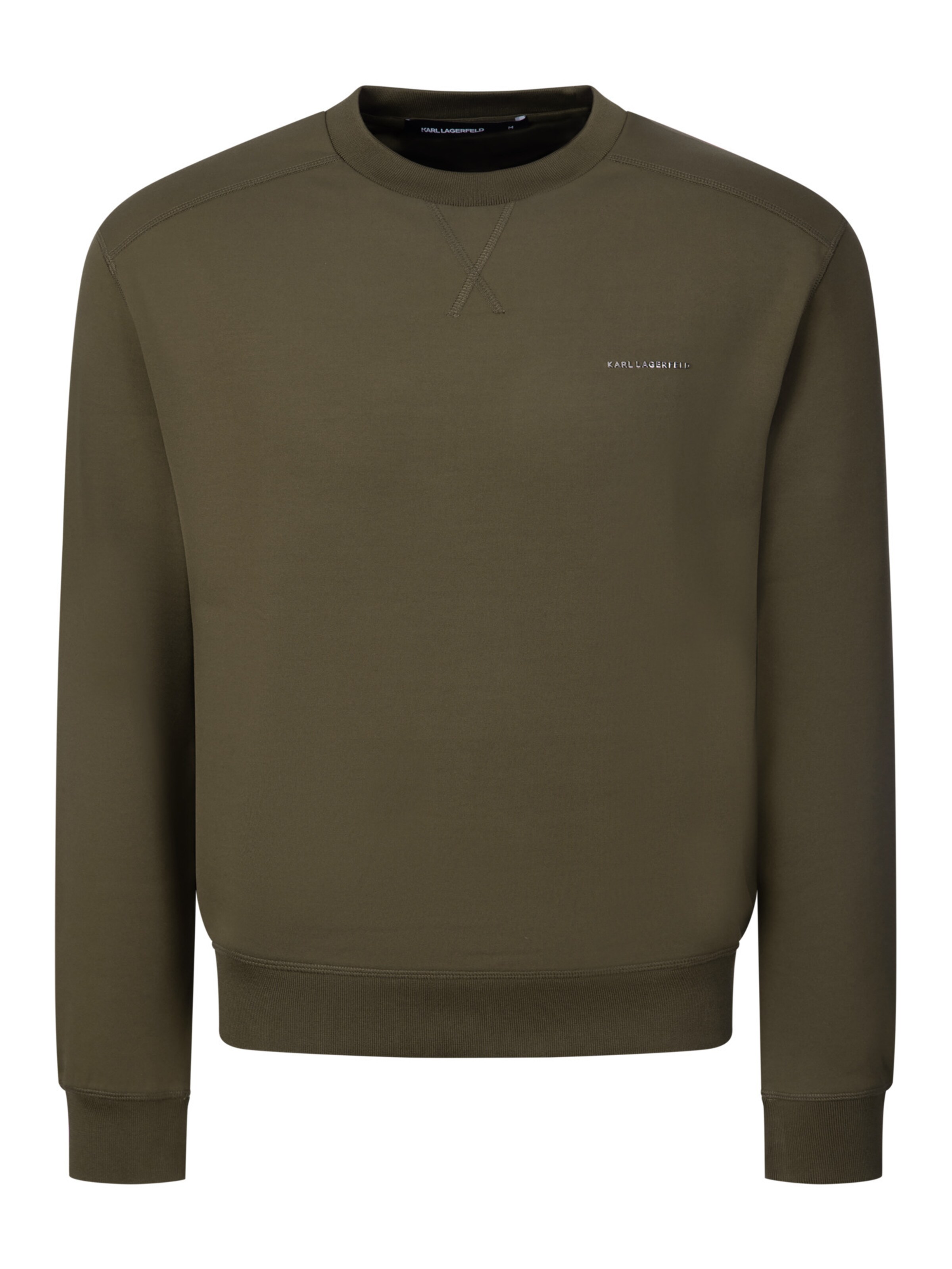 Karl Lagerfeld Sweatshirt in Green: front