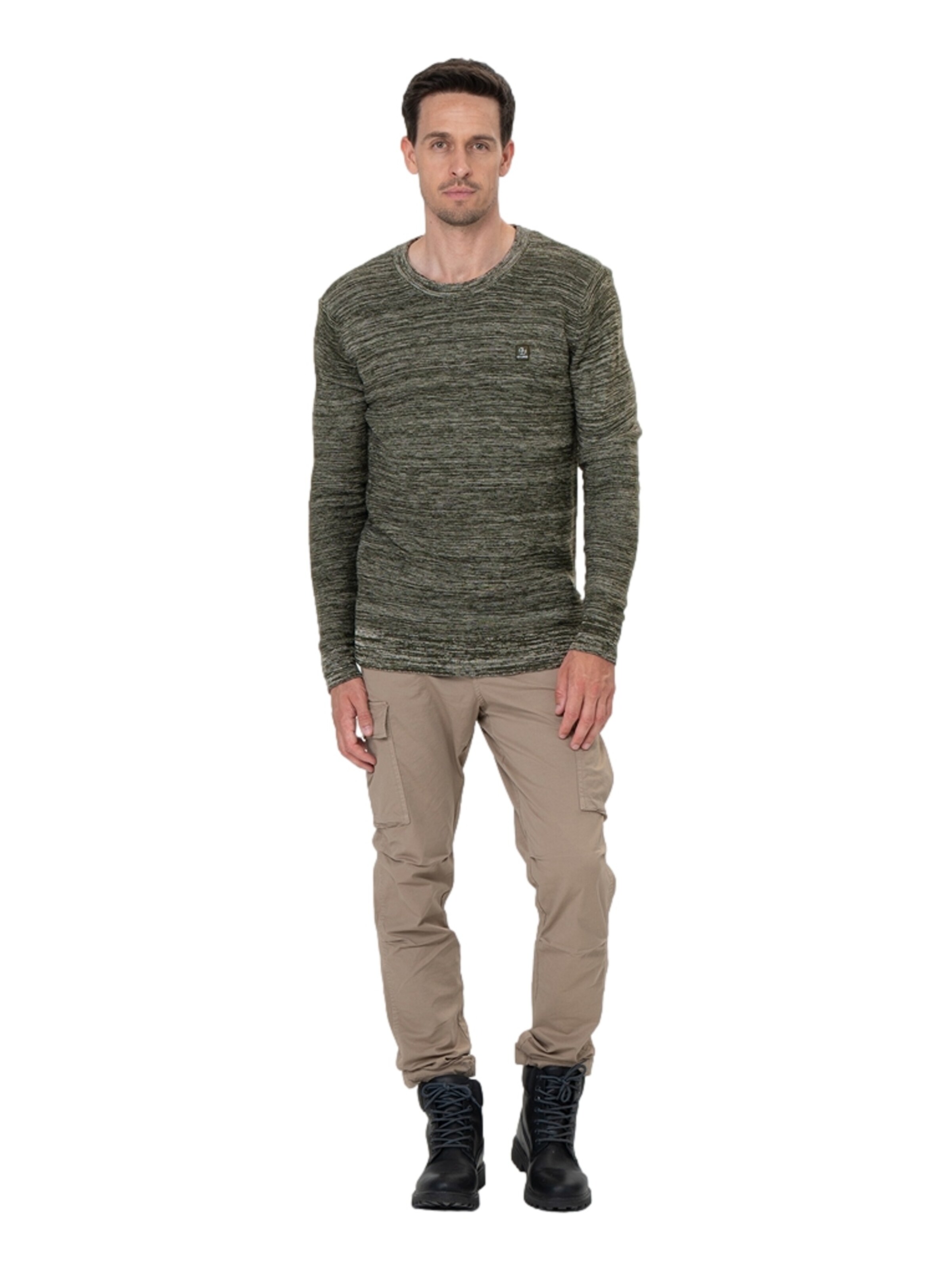 Key Largo Pullover 'Calgary' i grøn