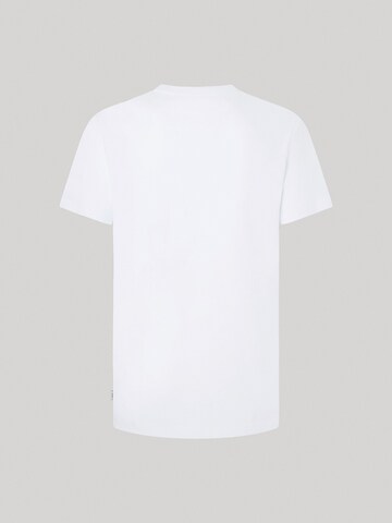 T-Shirt 'CLIFTON' Pepe Jeans en blanc