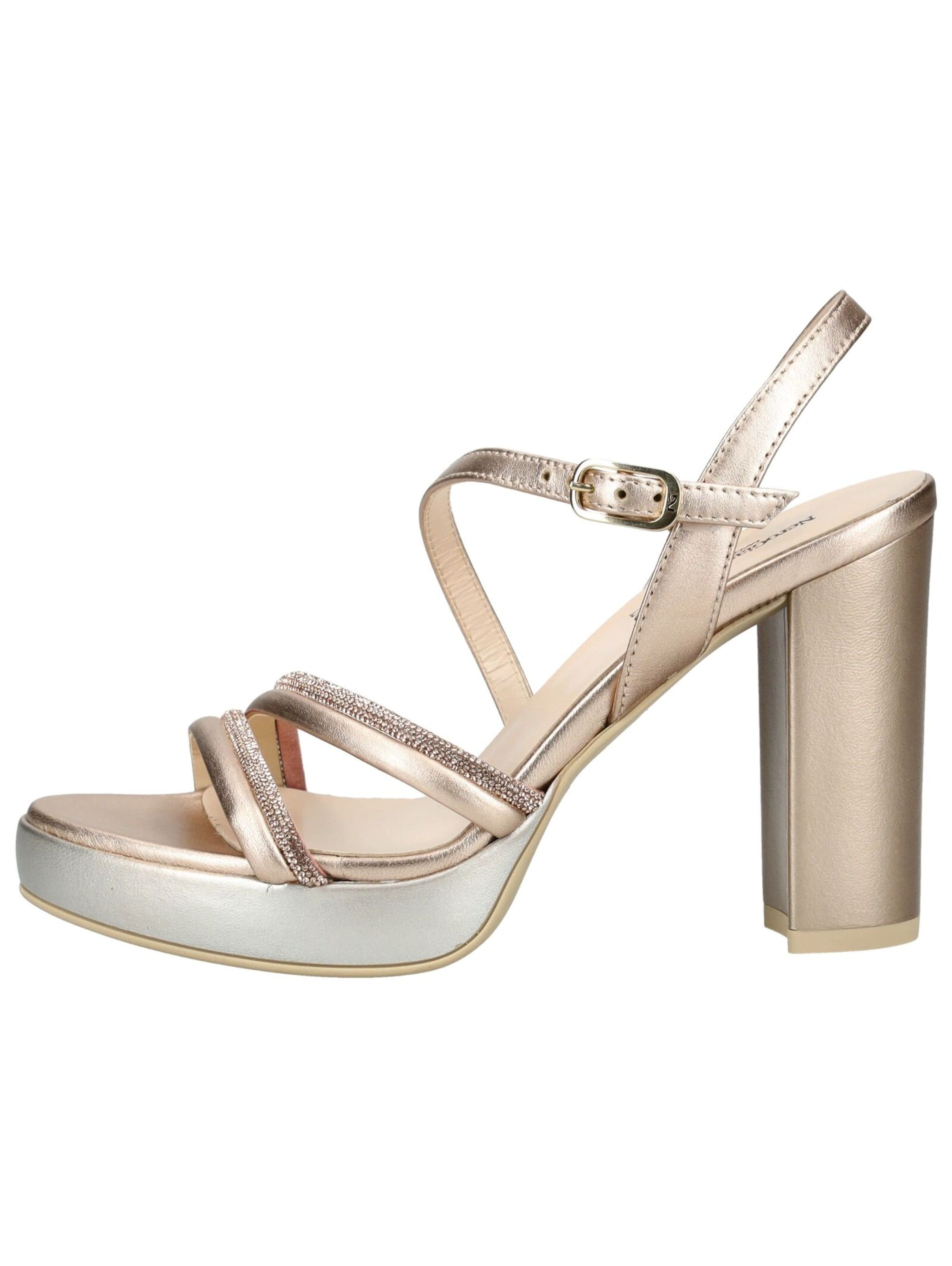 Sandales Nero Giardini en or