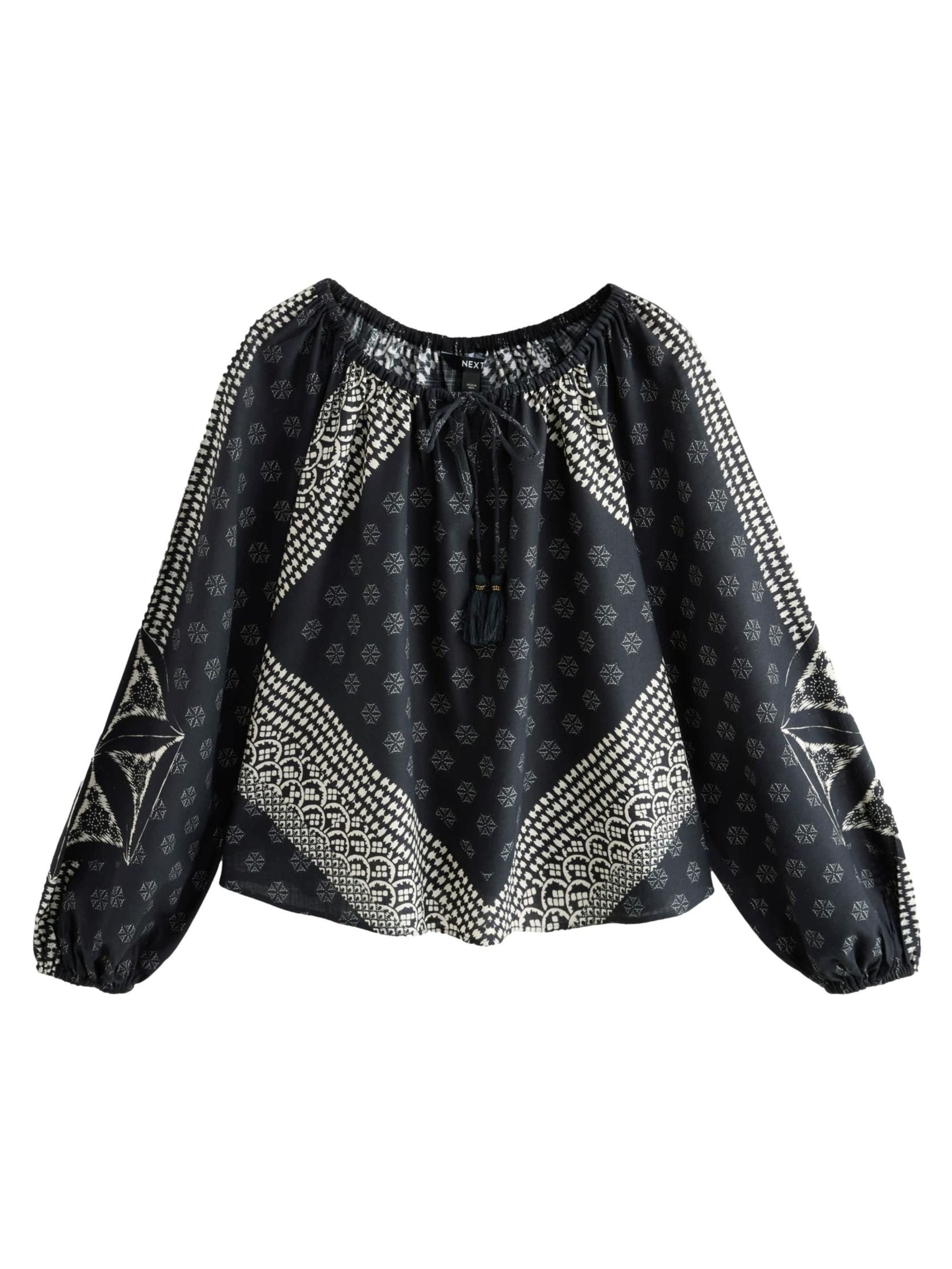 Next Blus i svart: framsida