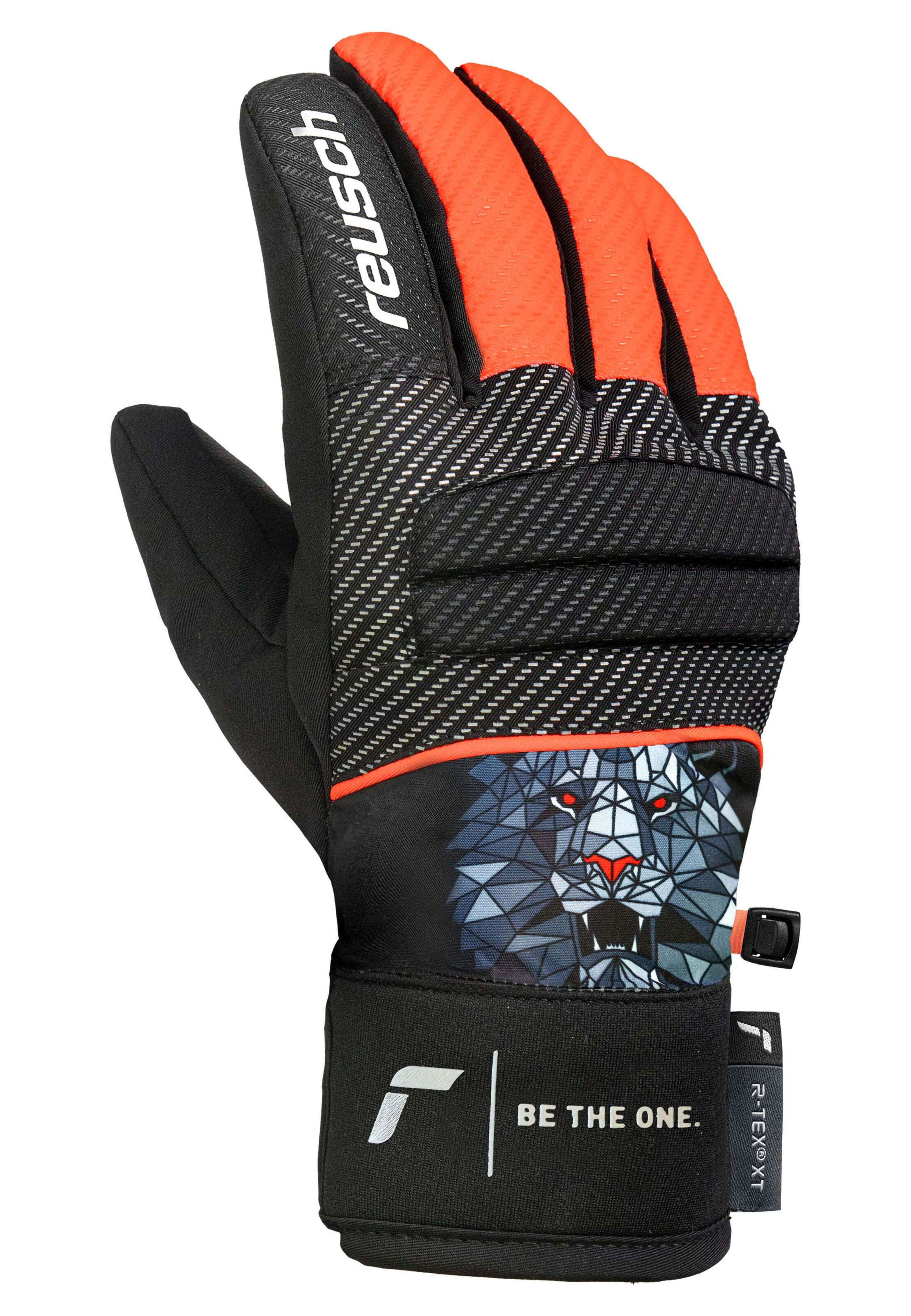 REUSCH Fingerhandschuhe 'Warrior R-TEX® XT' in Orange