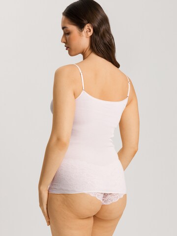 Hanro Top ' Cotton Seamless ' in Roze
