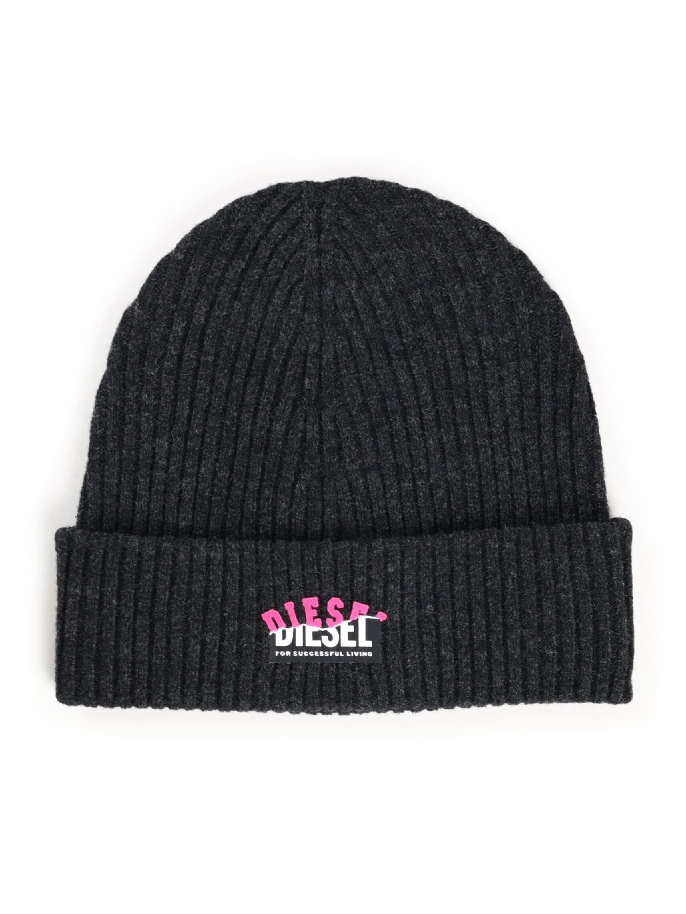 Berretto 'UNISEX BINI NR. 2' di DIESEL in grigio: frontale